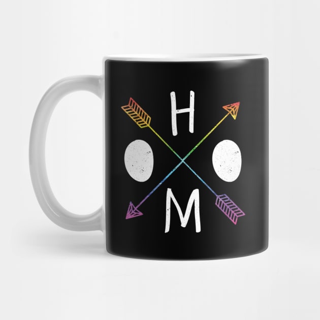 Homo Gay Pride Crossed Arrows LGBT Gift by Zone32